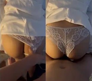 Трахни ее красивую девушку, гуляя по улице